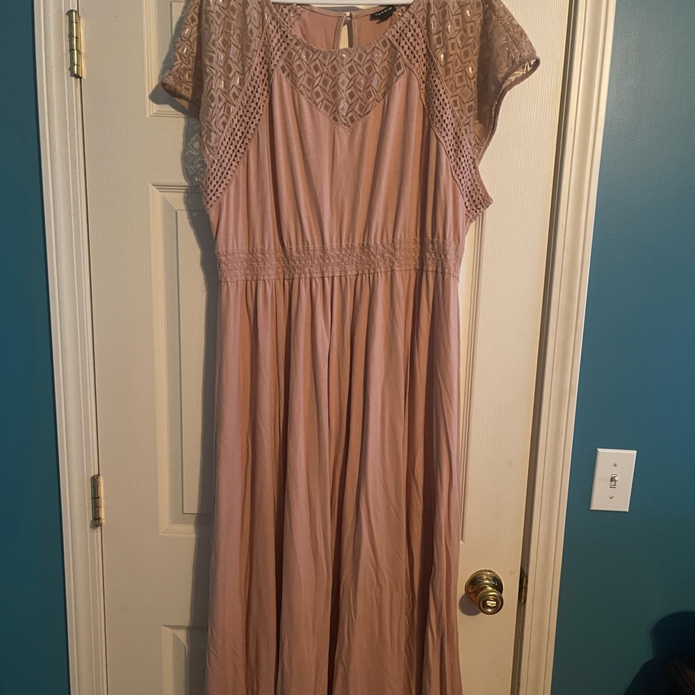 Torrid Maxi Dress with Crochet Detail